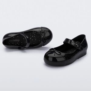 MINI MELISSA Toddler Infant Sweet Love Cap Toe Mary Jane Ballet Flat